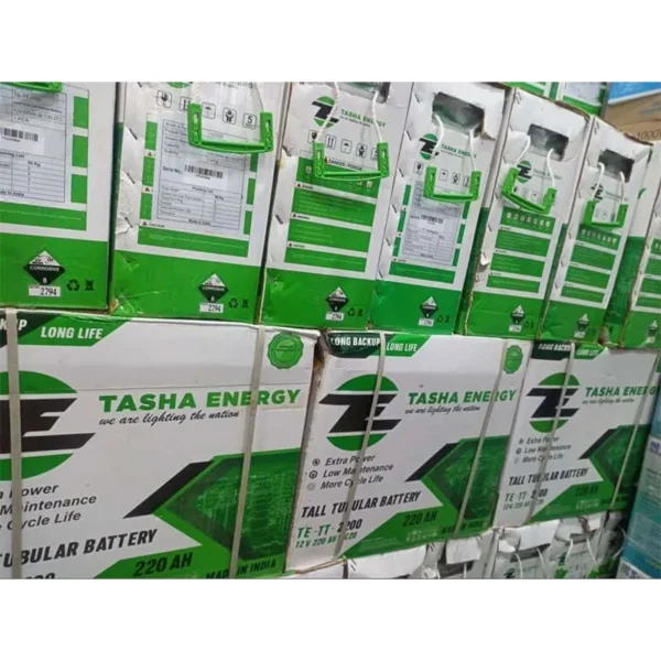 Tasha Energy Solar Tubular Battery 220Ah 12V