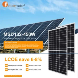 450W Half Cell Solar Energy Panel