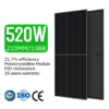 520watts all black solar panel