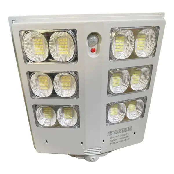 All In One Solar Street Light 1200watts 12 Eyes